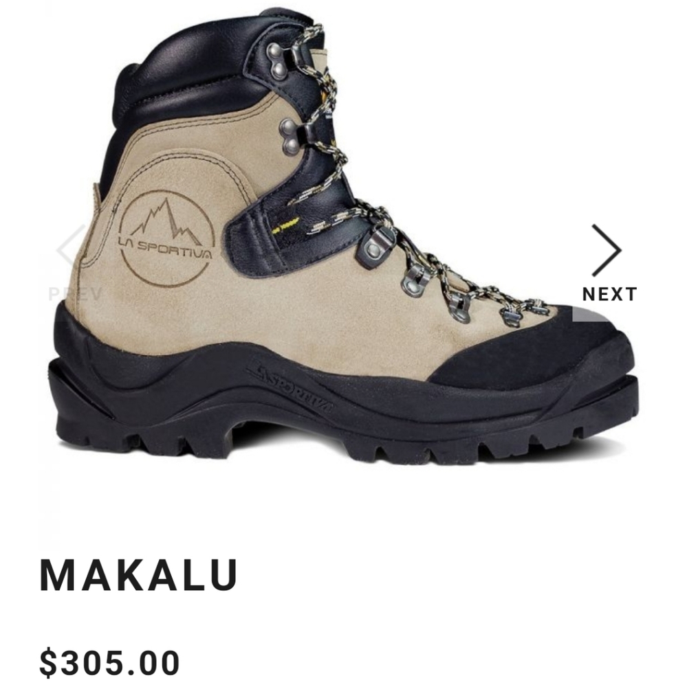La Sportiva hiking boots